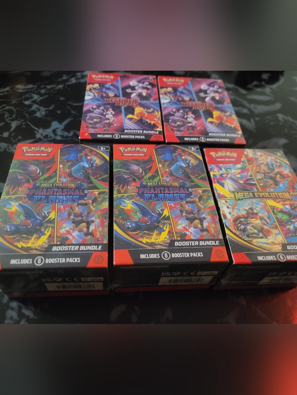 5x Pokemon Booster Bundle